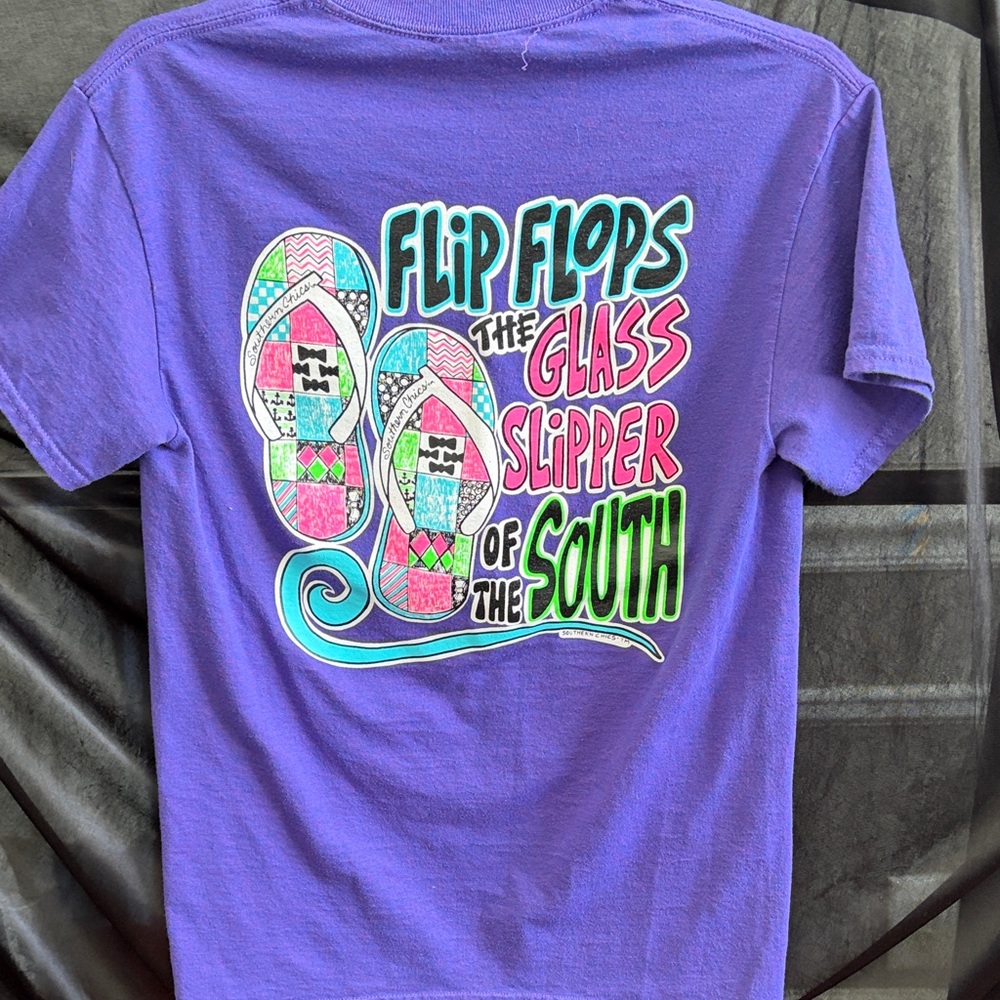 Source Unknown Purple Graphic Tee